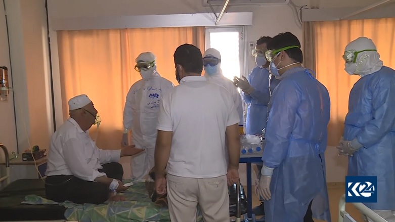 بیشترین آمار ابتلا بە ویروس کرونا در اقلیم کردستان ثبت شد